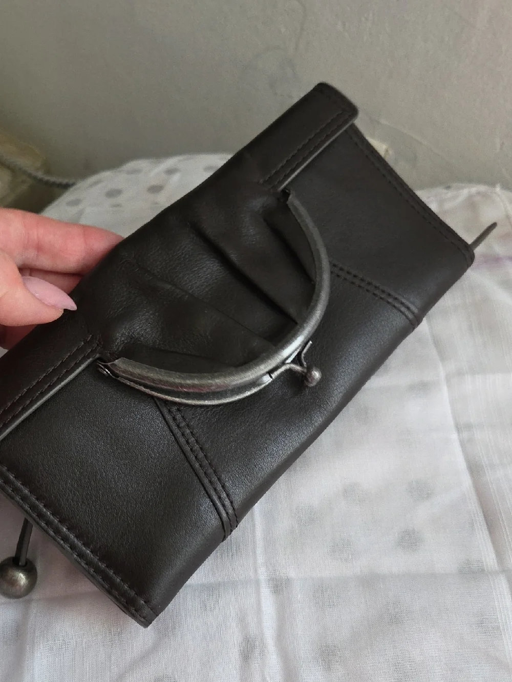 Authentic KENZO Paris Luxury Grain Leather Continental Wallet